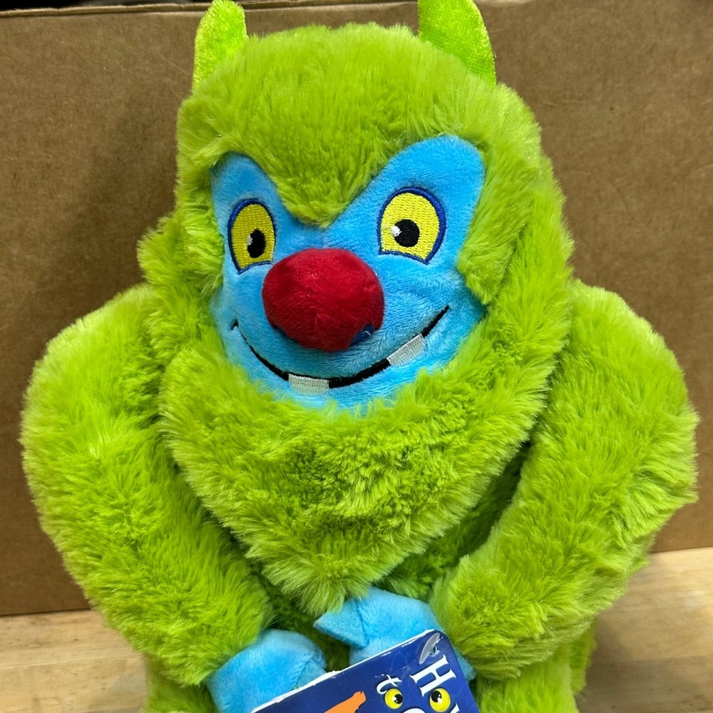 YOTTOY How to Catch a Monster Plush Unisex OS Green Blue Character Excellent